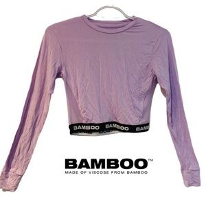 💜Bamboo Underwear Purple Small Top shirt 💜